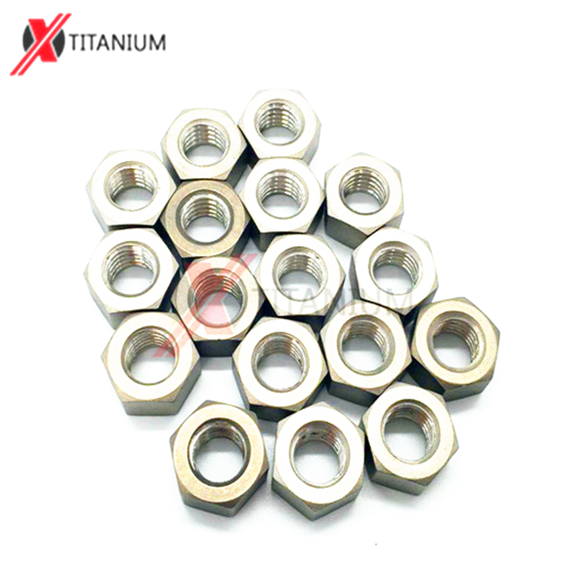 DIN 934 Hexagonal Titanium Nut